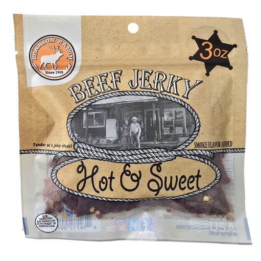 Hot & Sweet Beef Jerky - 3 oz