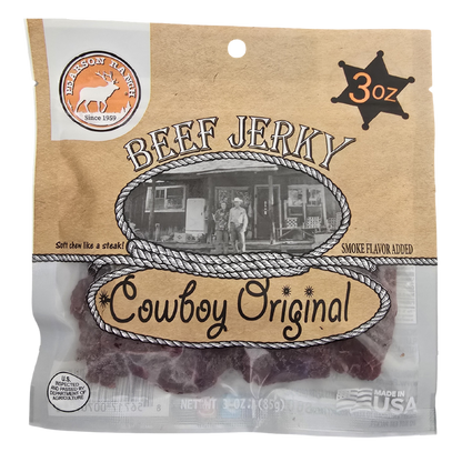 Cowboy Original Beef Jerky - 3 oz