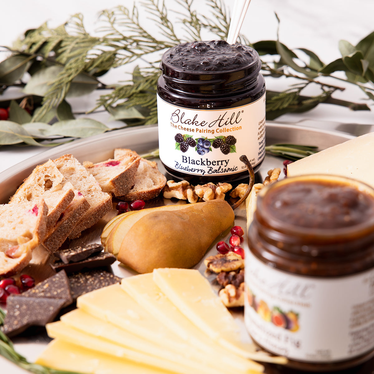 Blackberry Blueberry Balsamic Preserve