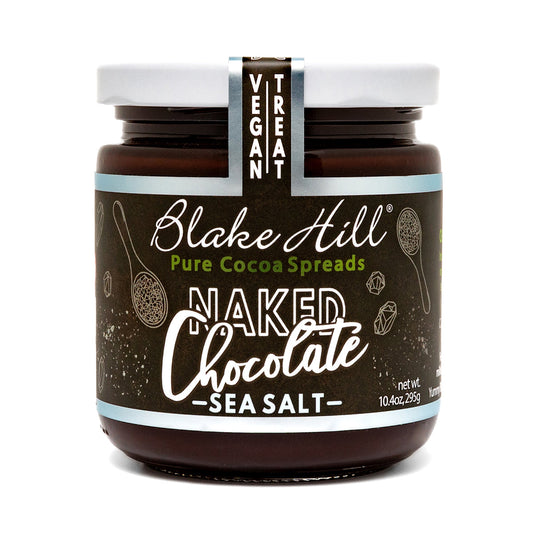 Naked Chocolate Sea Salt Spread 10.4oz - FRESH BATCH COMING SOON by Blake Hill Preserves