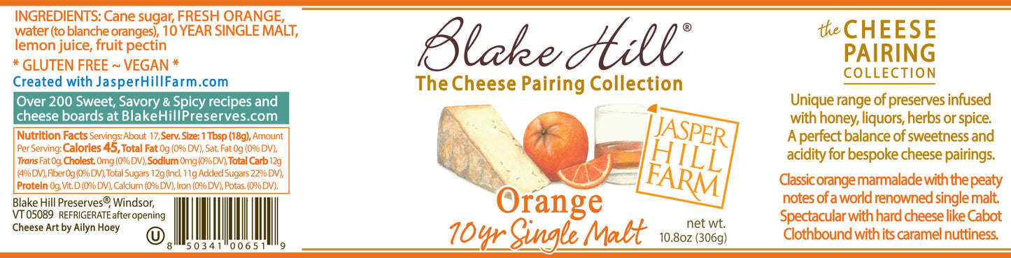 Orange with 10yr Single Malt