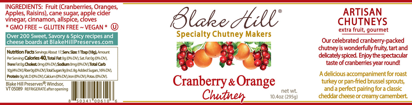 Cranberry & Orange Chutney