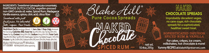 Naked Chocolate Spiced Rum Spread