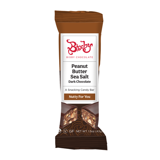 Nutty for You® - Dark Chocolate + Crunchy Peanut Butter + Maine Sea Salt (Vegan)
