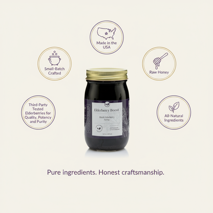All Natural Elderberry Boost (16 oz)