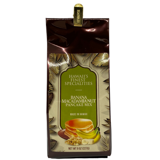Hawaii's Finest Specialities Banana MacNut Buttermilk Pancake Mix