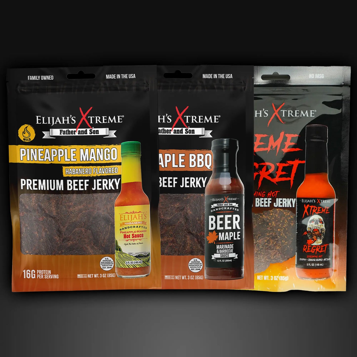 Beef Jerky Trio Pack