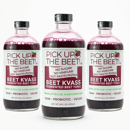Beet Kvass Trio * 3- 16 oz bottles