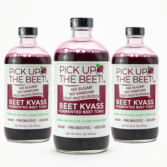 Beet Kvass Trio * 3- 16 oz bottles