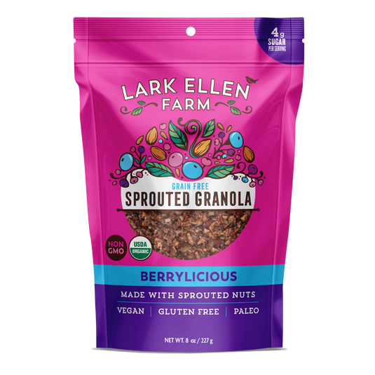 Berrylicious Sprouted Granola by Lark Ellen Farm