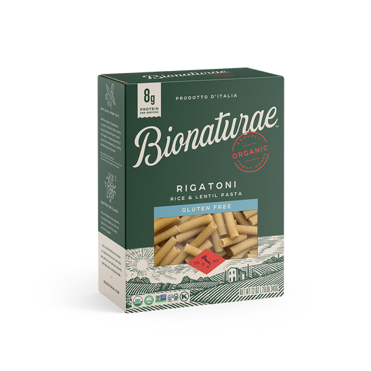 Organic Gluten Free Rice & Lentil Rigatoni