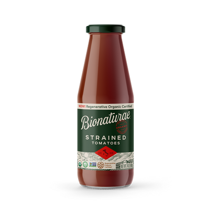 Organic Strained Tomatoes