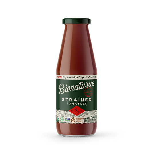 Organic Strained Tomatoes