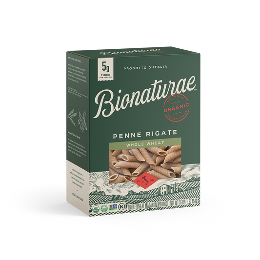 Organic Whole Wheat Penne Rigate by Jovial Foods