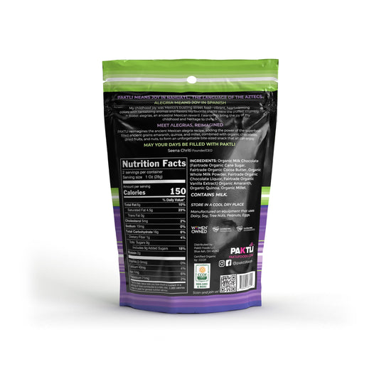 NEW Milk Chocolate Alegria Bites