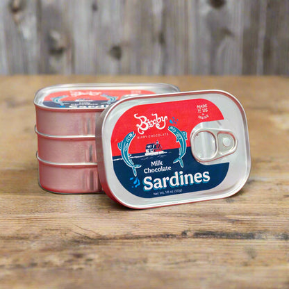 Chocolate Sardines, Tinned