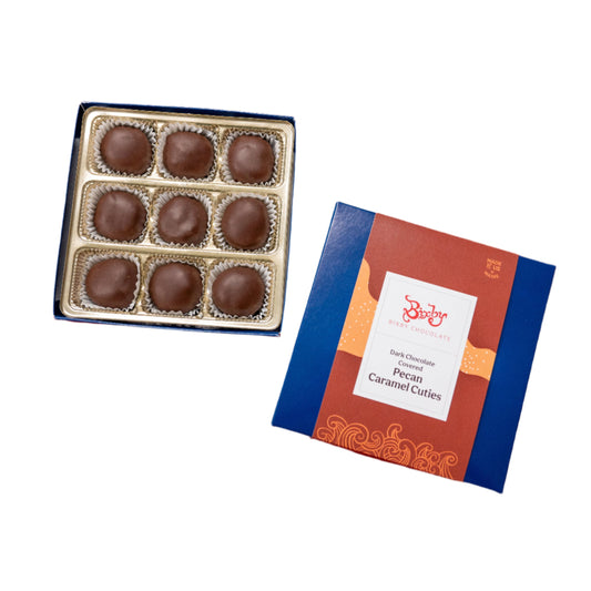 Chocolate Pecan Caramel Cuties Gift Box