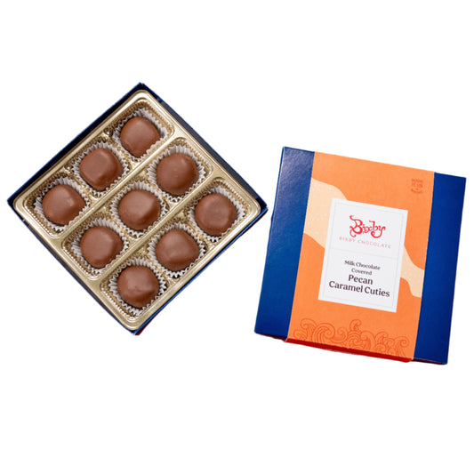 Chocolate Pecan Caramel Cuties Gift Box