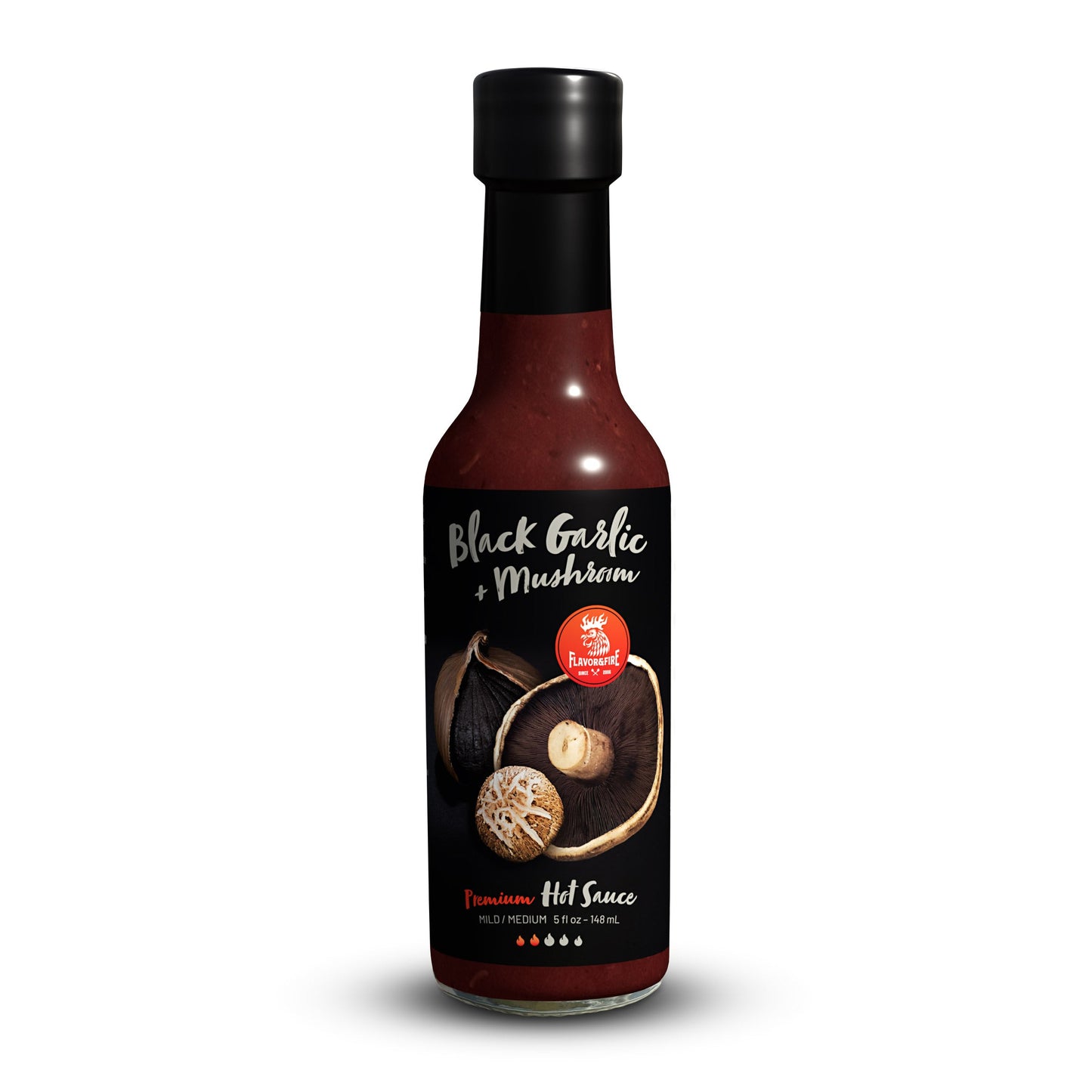 Black Garlic & Mushroom Hot Sauce