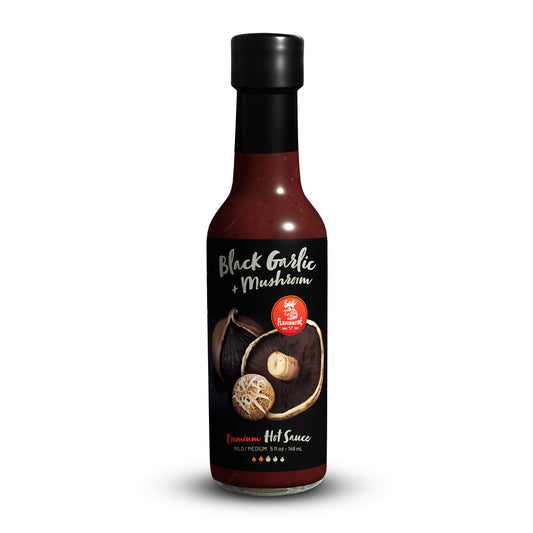 Black Garlic & Mushroom Hot Sauce