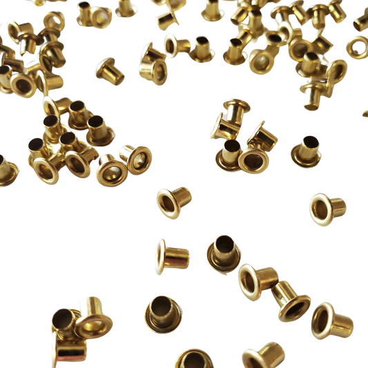 Brass Eyelets by Foxhound Bee Company