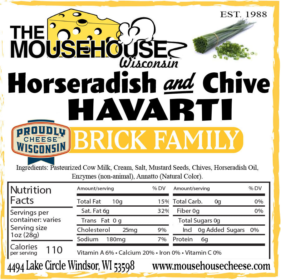 Horseradish & Chive Havarti