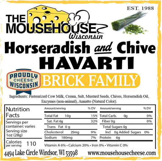 Horseradish & Chive Havarti