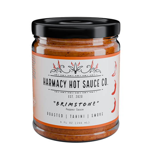 Brimstone - Tahini & Roasted Red Pepper Sauce (9oz)