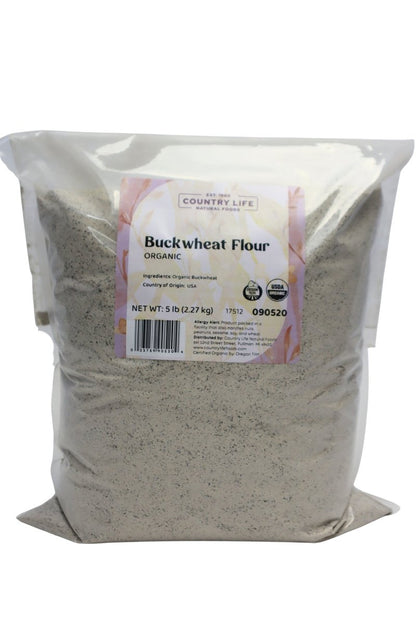 Buckwheat Flour, Organic from Country Life Natural Foods