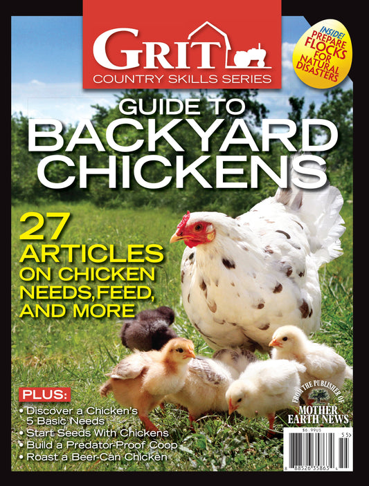 Grit Guide to Backyard Chickens, 14th Edition, Magazines from Mother Earth News