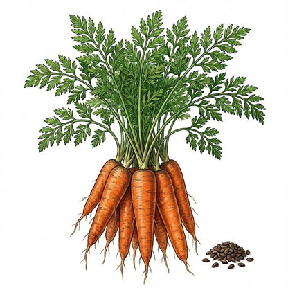 CARROT Seeds, Danvers Half-Long