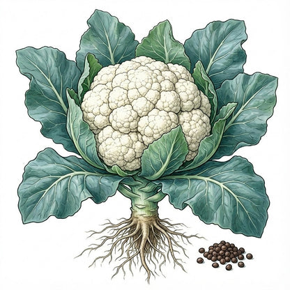 CAULIFLOWER Seeds, Snowball