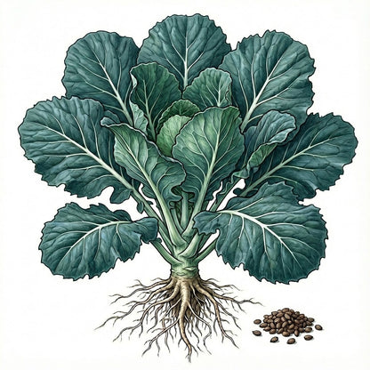 COLLARD GREEN Seeds, Vates