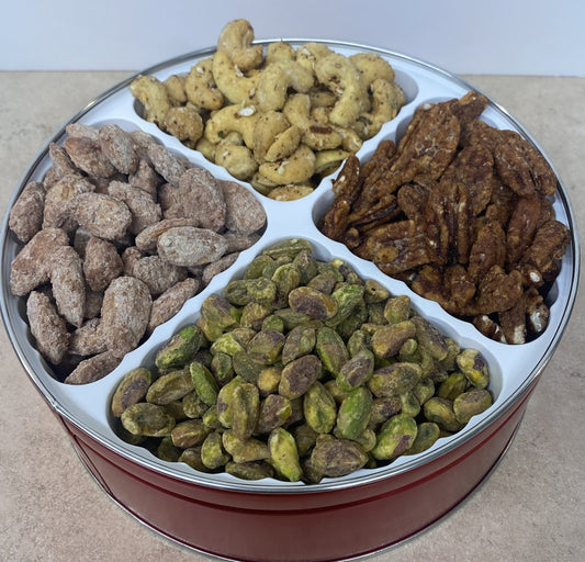 NUT TIN - Sweet, Salty, Spicy & Savory Mix