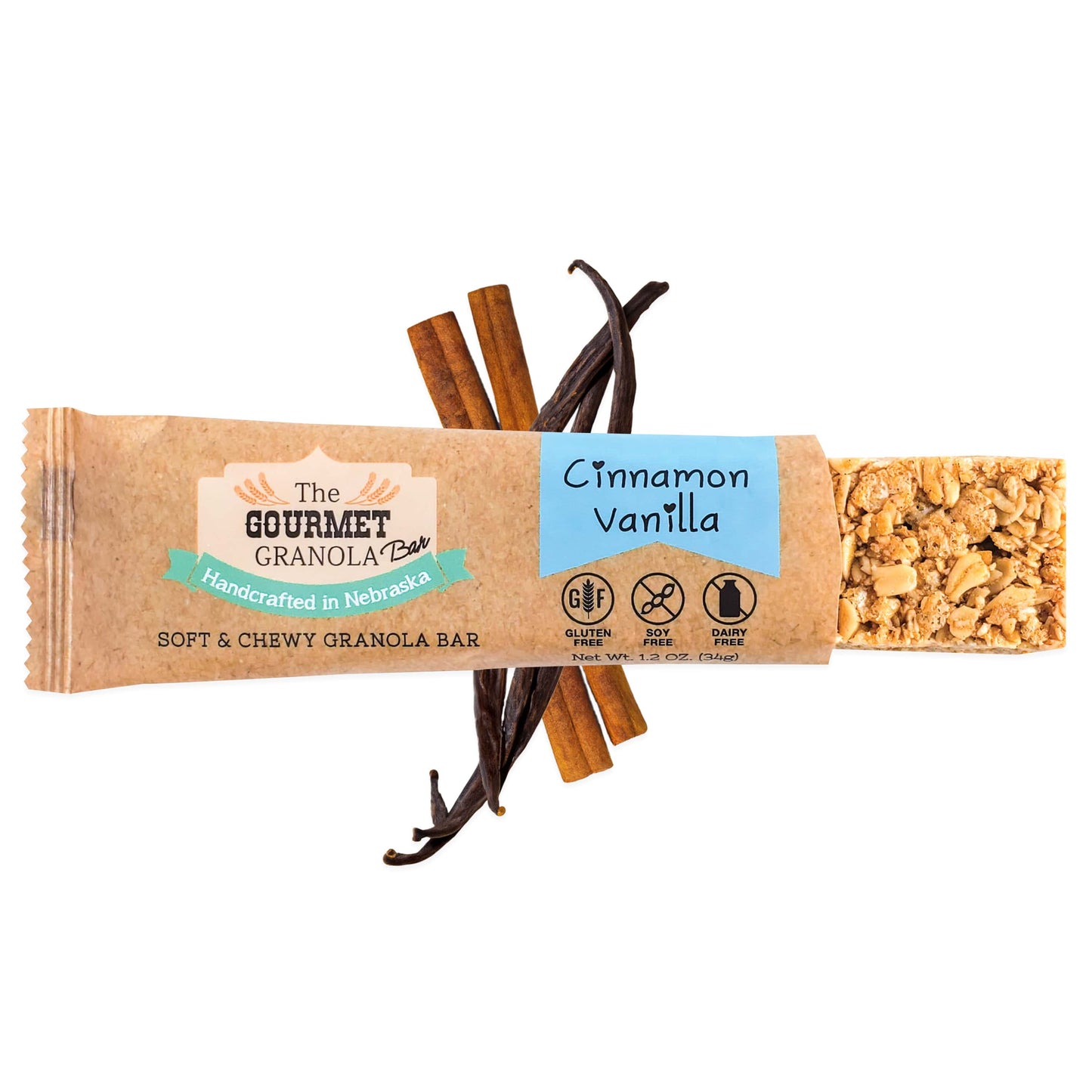 Cinnamon Vanilla Granola Bars