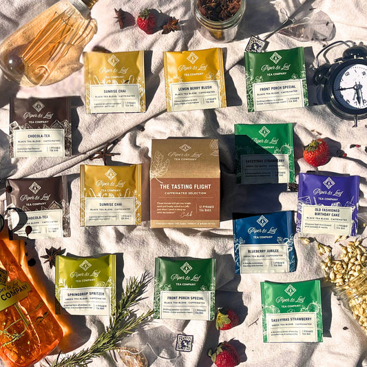 Caffeinated Tasting Flight - Box of 12 Tea Bags