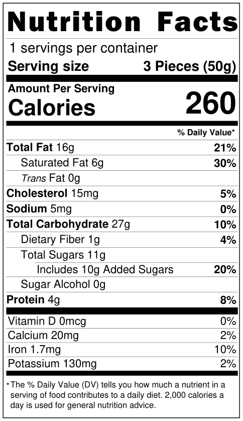 Baklava Cashew - Snacklava®