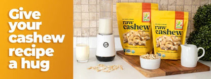 Certified Fair Trade Organic Cashew Pieces 1.5 Lb (Case of 16)