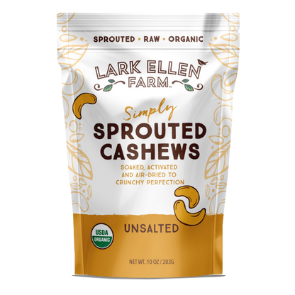 Cashews Unsalted, Sprouted Organic