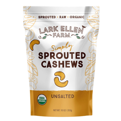 Cashews Unsalted, Sprouted Organic