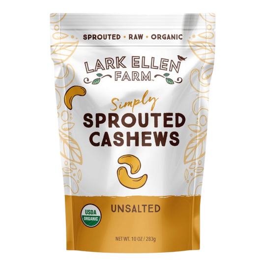 Cashews Unsalted, Sprouted Organic