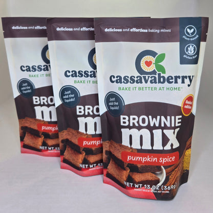 Gluten-Free Pumpkin Spice Brownie Mix | Plant-Based & Limited Edition