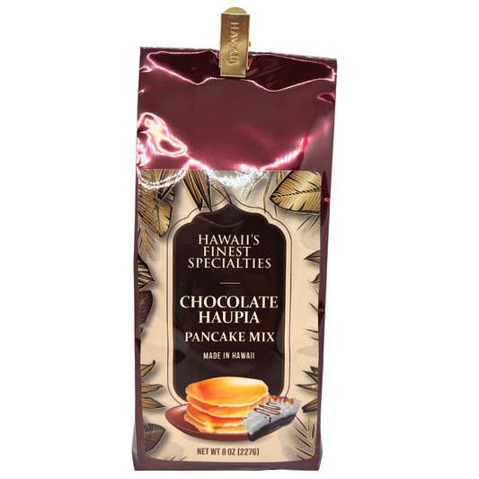 Hawaii's Finest Specialities Chocolate Haupia Buttermilk Pancake Mix