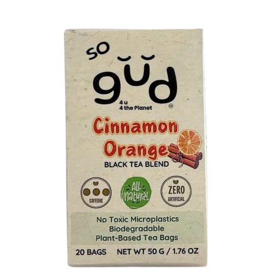 Ceylon Cinnamon Orange Black Tea | Plant-based Tea Bags, image 3 of 4