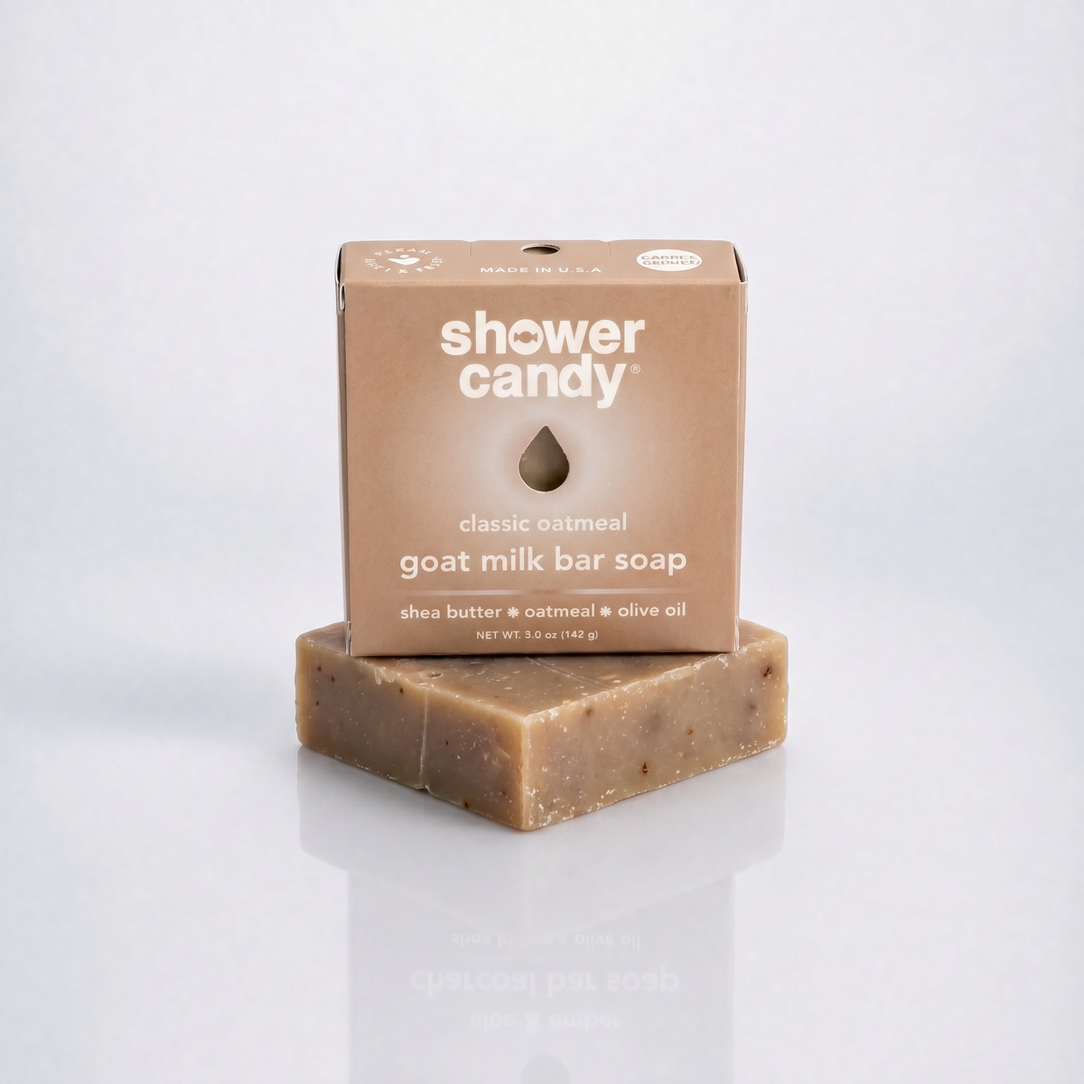 Classic Oatmeal Goat Milk Soap Bar, image 2 of 10