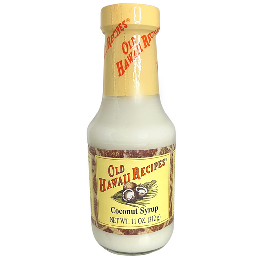 Old Hawaiian Recipe Coconut Syrup