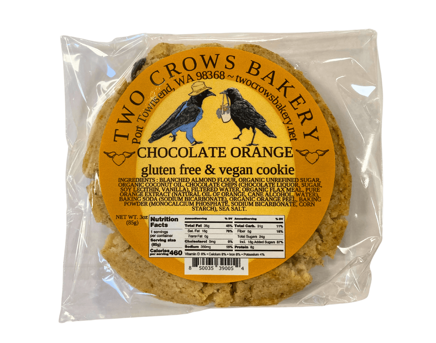 Cookies, Gluten-Free, Vegan, 3 oz