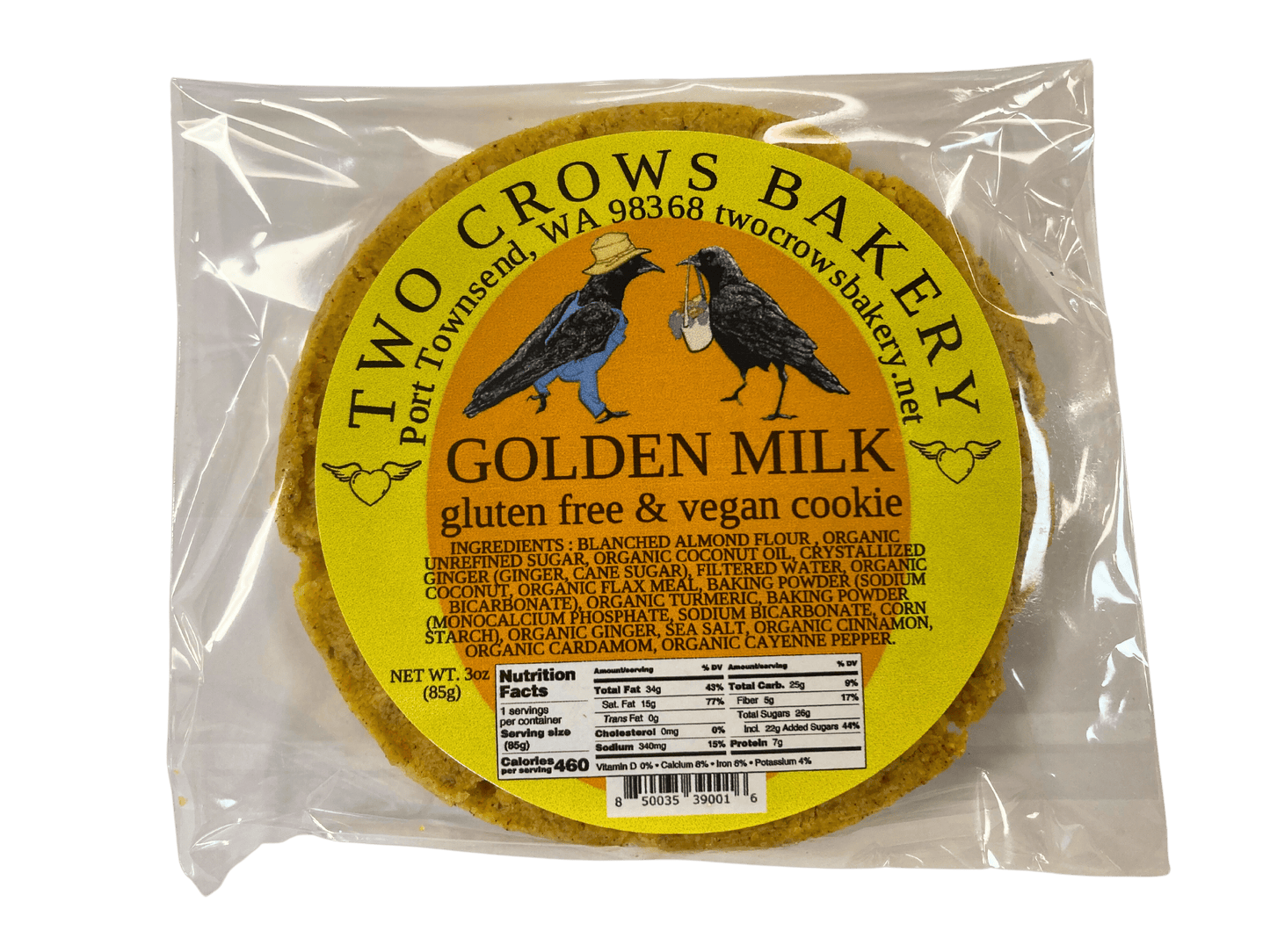Cookies, Gluten-Free, Vegan, 3 oz