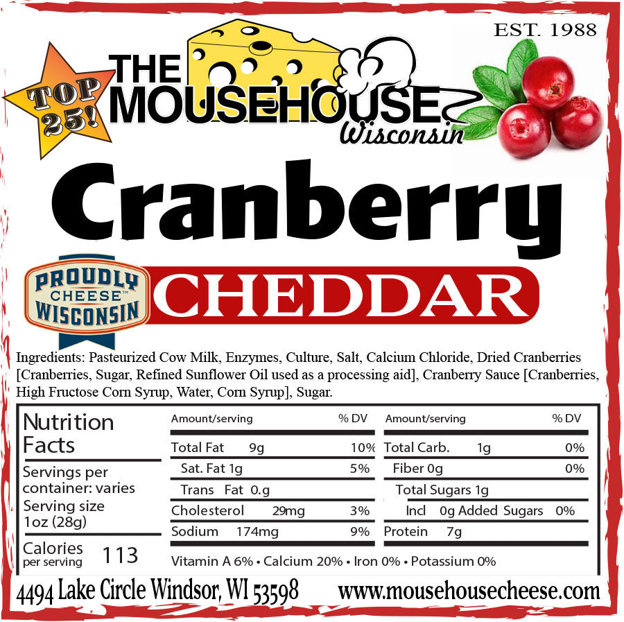 Cranberry Cheddar