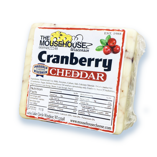 Cranberry Cheddar by Mousehouse Cheesehaus
